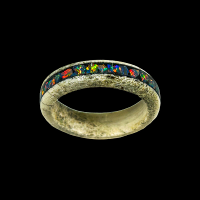 Mutlicolored Antler Ring 2