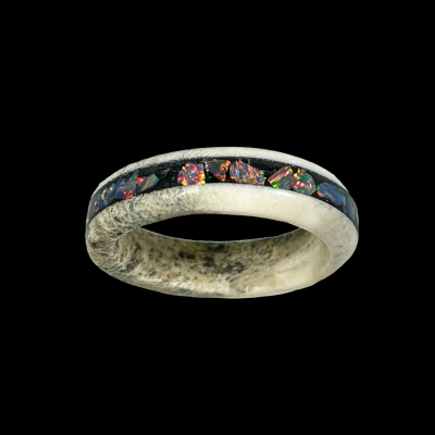 Mutlicolored Antler Ring 4