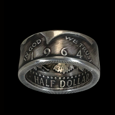 1964 Silver Coin Ring