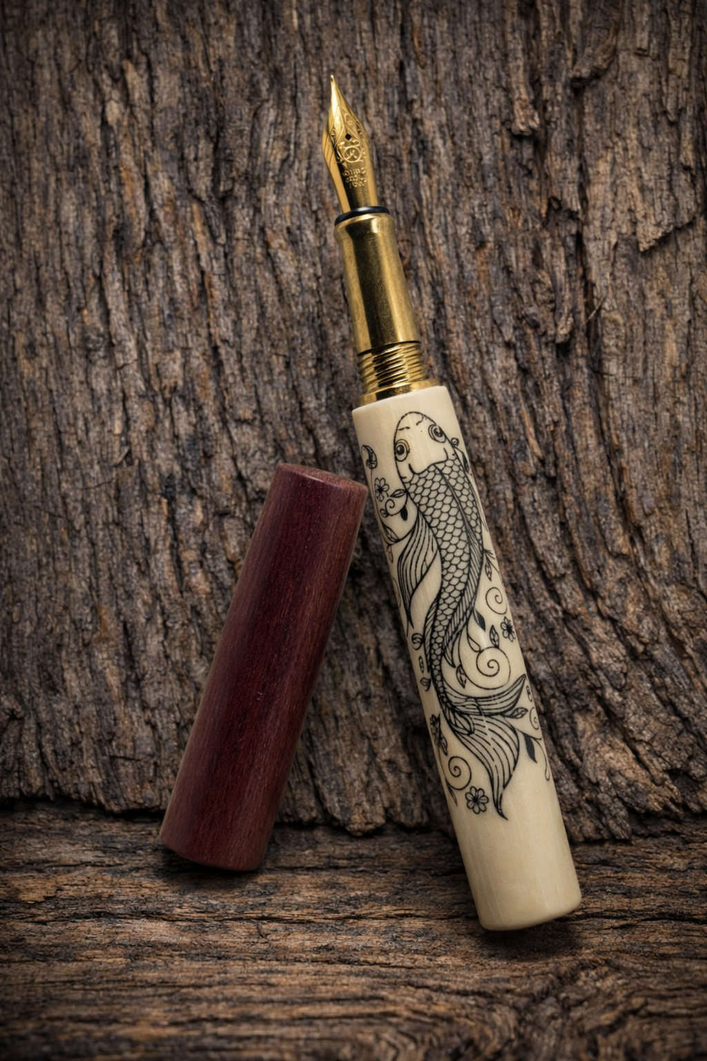 Laser Engraved Fountain Pen