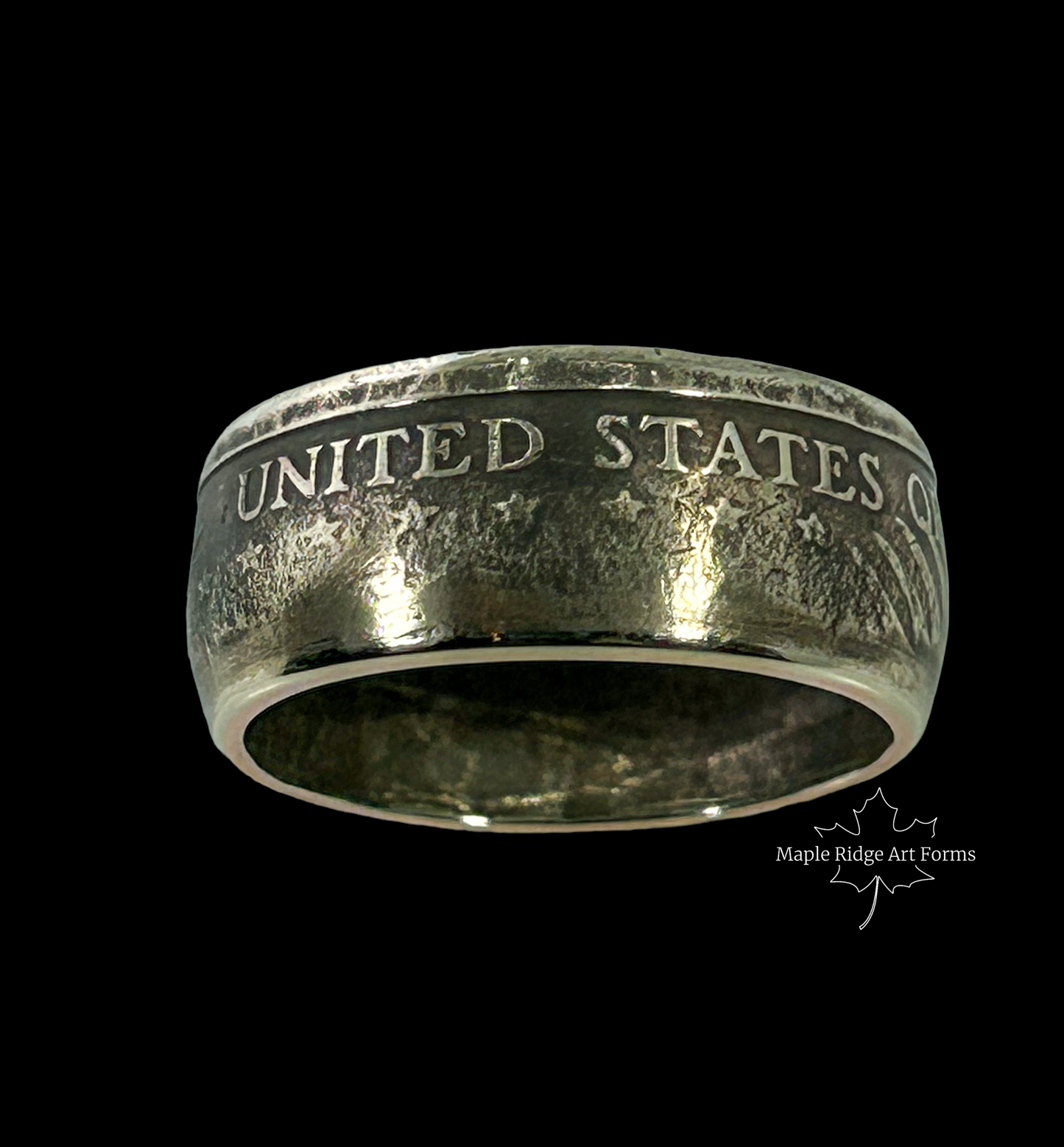 United States Silver Coin Ring