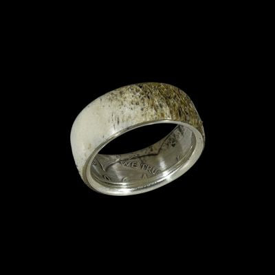 Speckled Antler Ring
