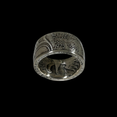 Silver Coin Ring