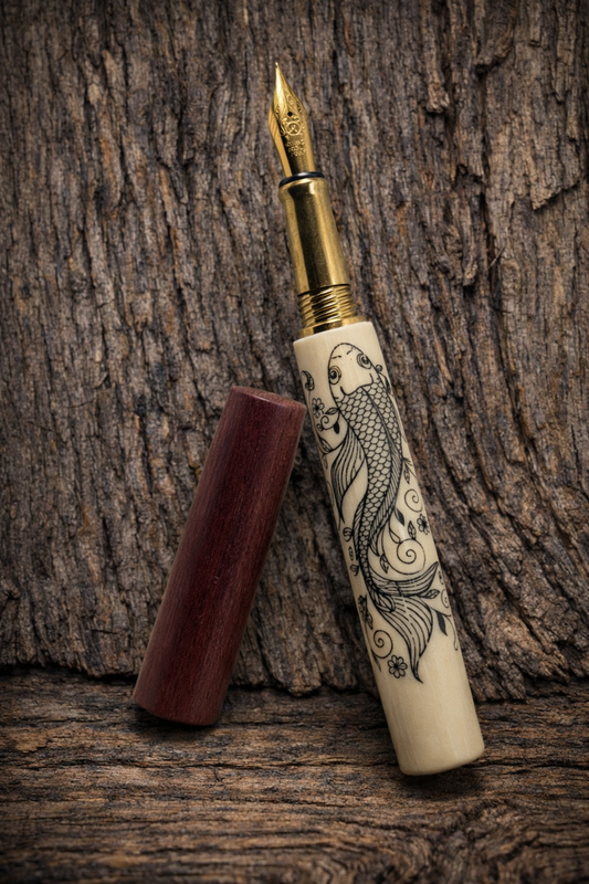 Laser Engraved Fountain Pen