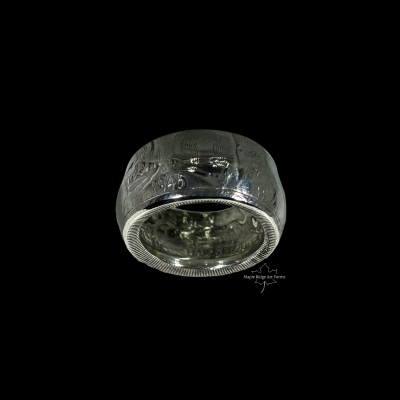 1945 Silver Coin Ring