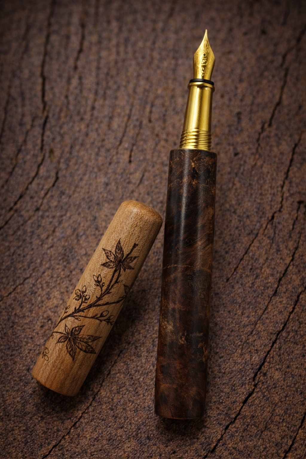 Laser Engraved Fountain Pen