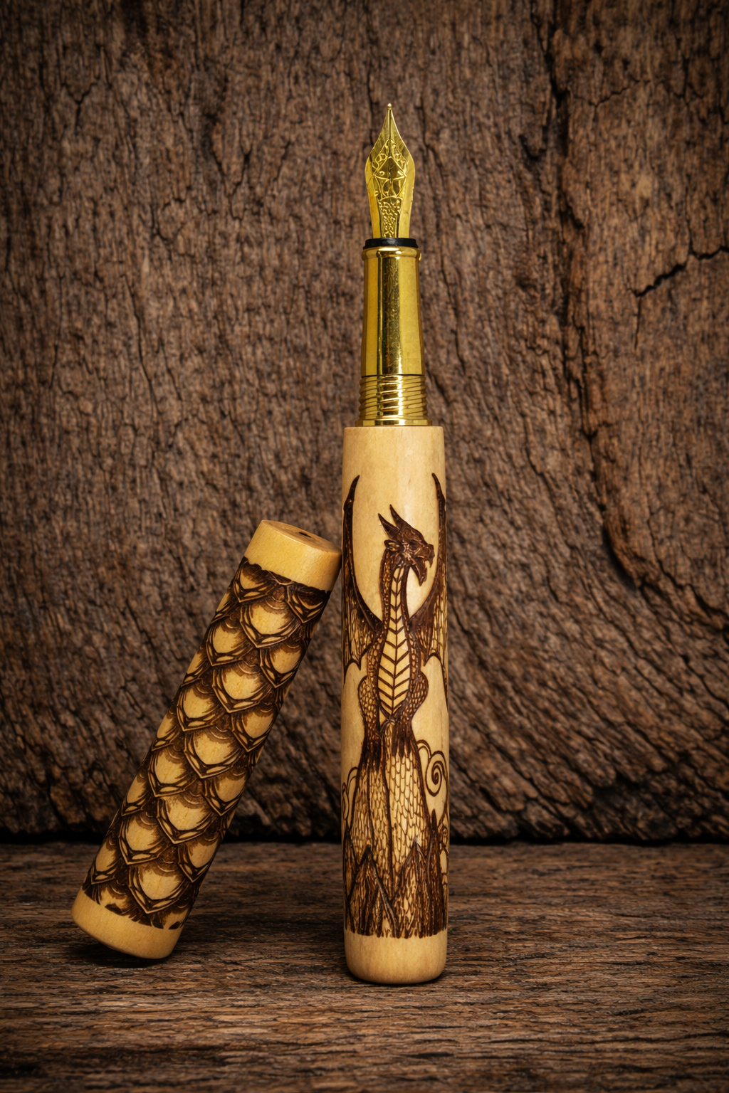 Laser Engraved Fountain Pen