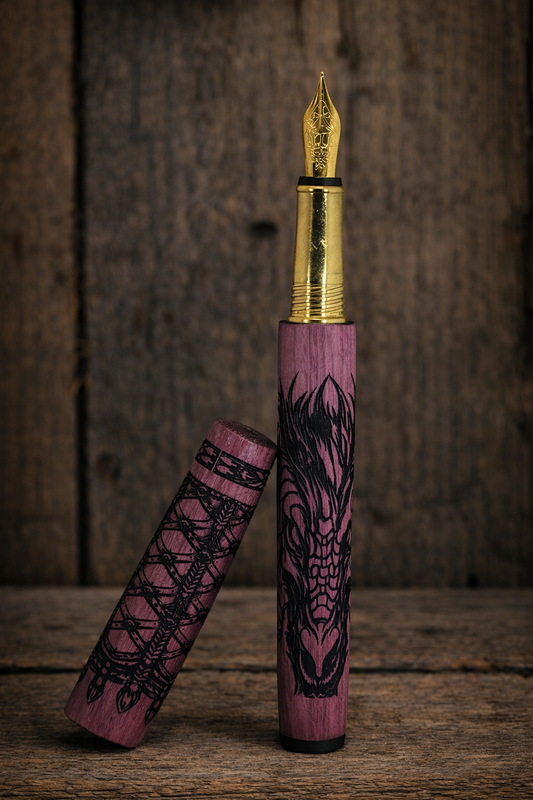 Laser Engraved Fountain Pen