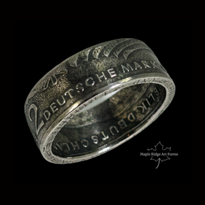 Deutsche Mark Coin Ring