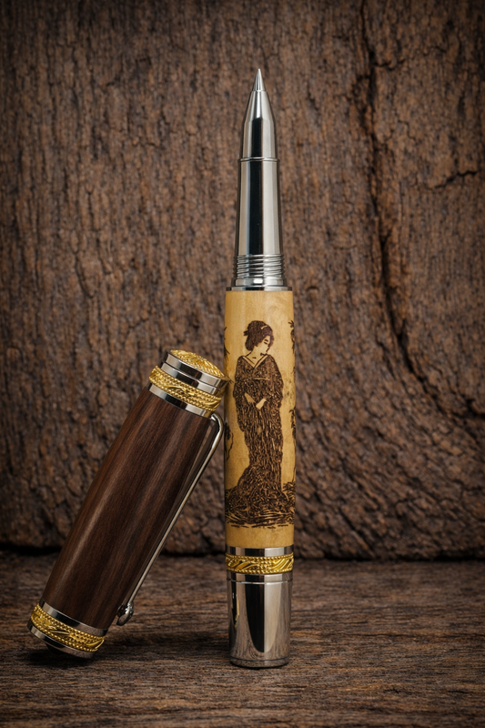 Laser Engraved Rollerball Pen