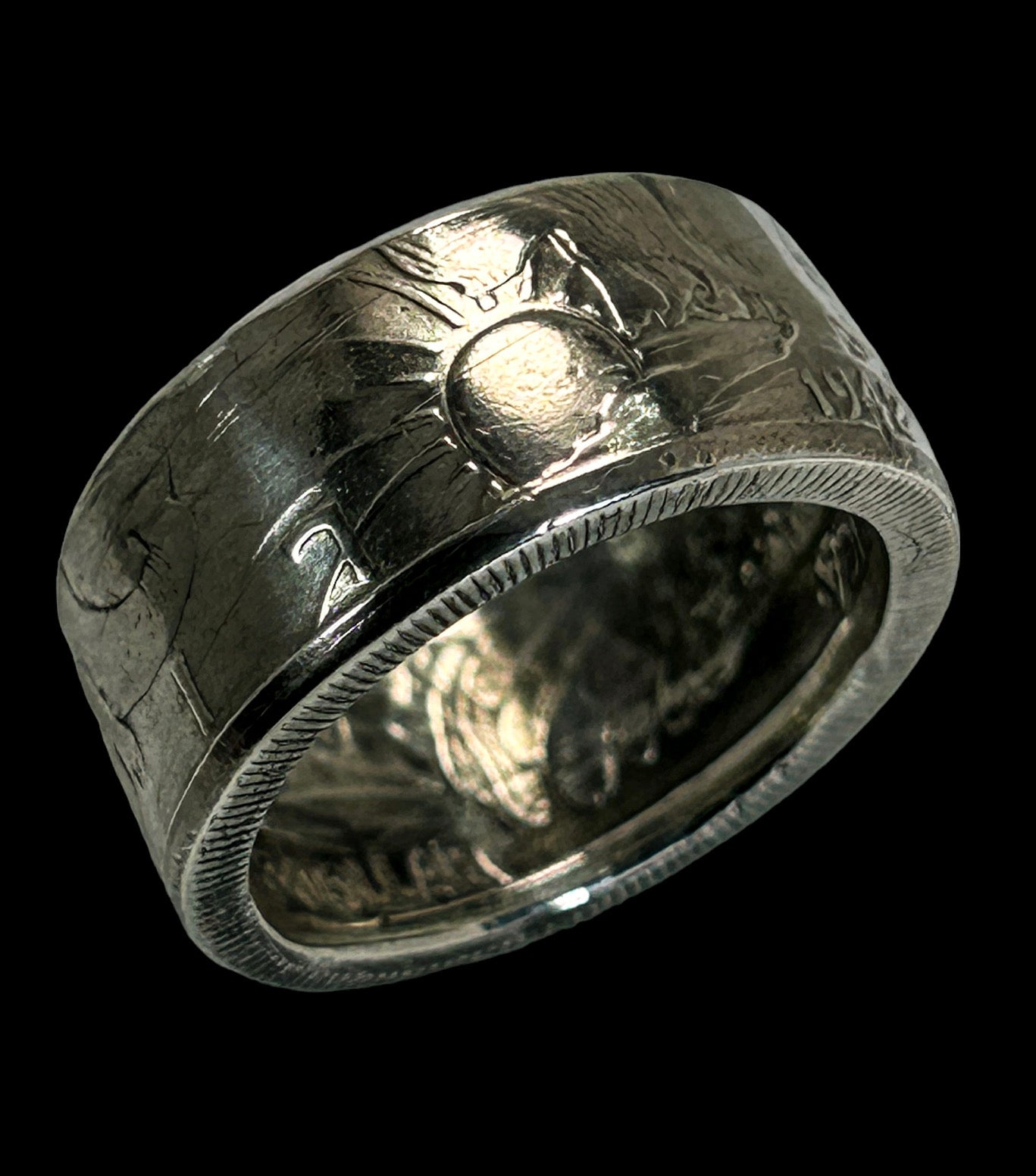 1942 Silver Coin Ring