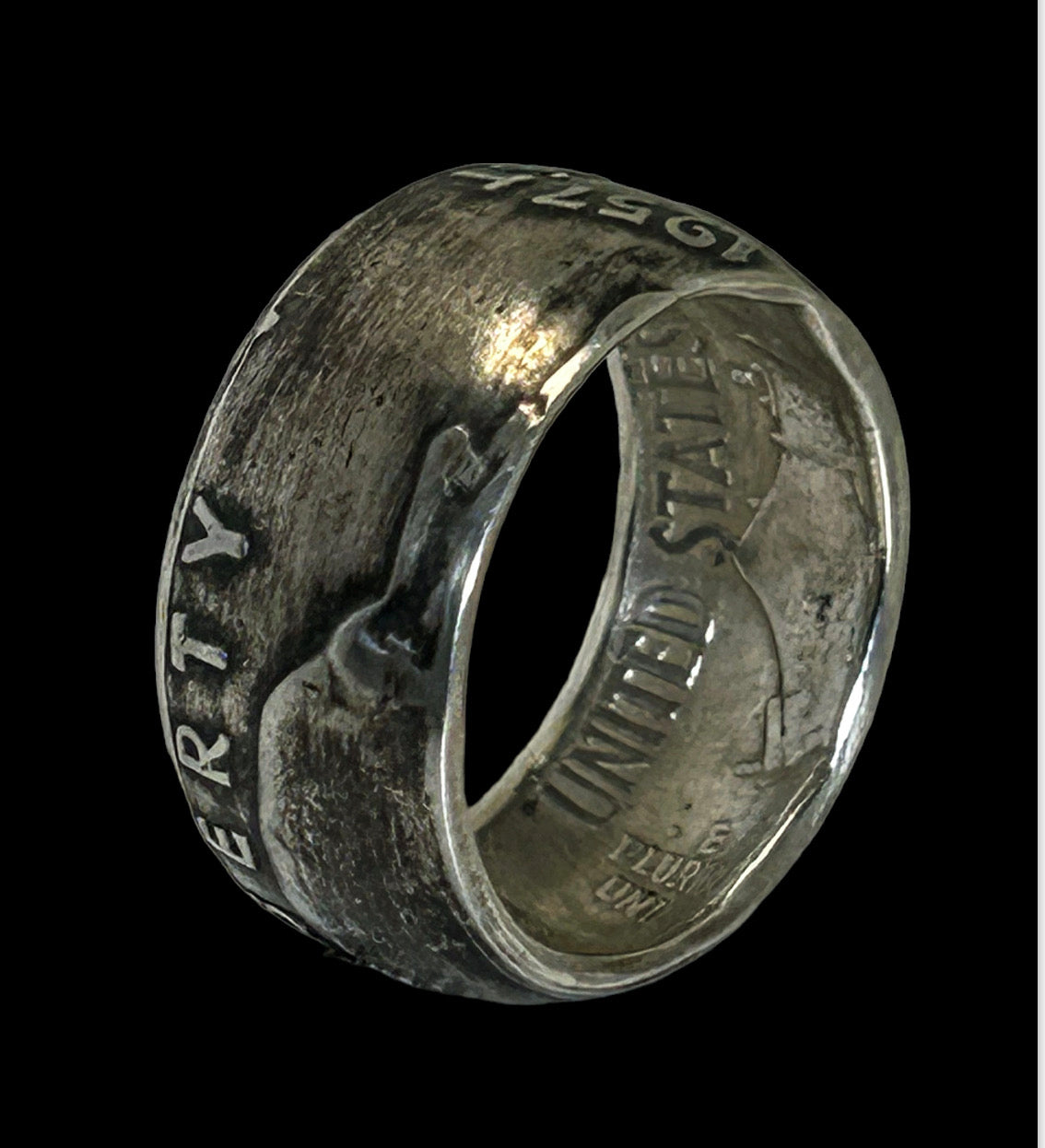 1957 Silver Coin Ring