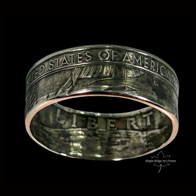 United States Silver Coin Ring